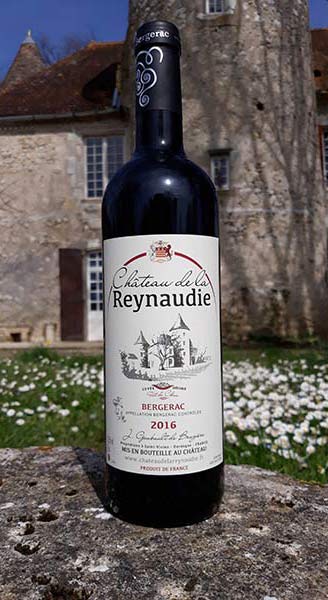 chateau la reynaudie vin bergerac bouteille rouge